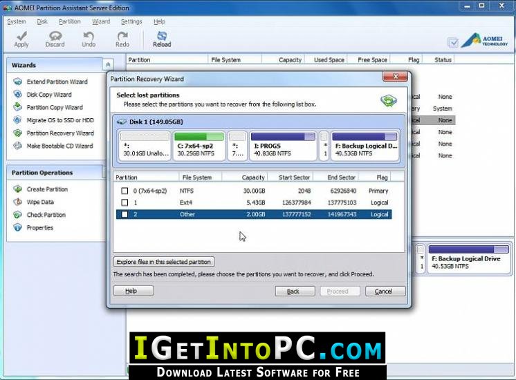 aomei partition manager free download